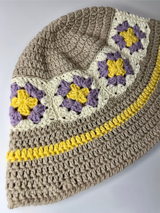 Bucket hat - cappello alla pescatora “IRIS”