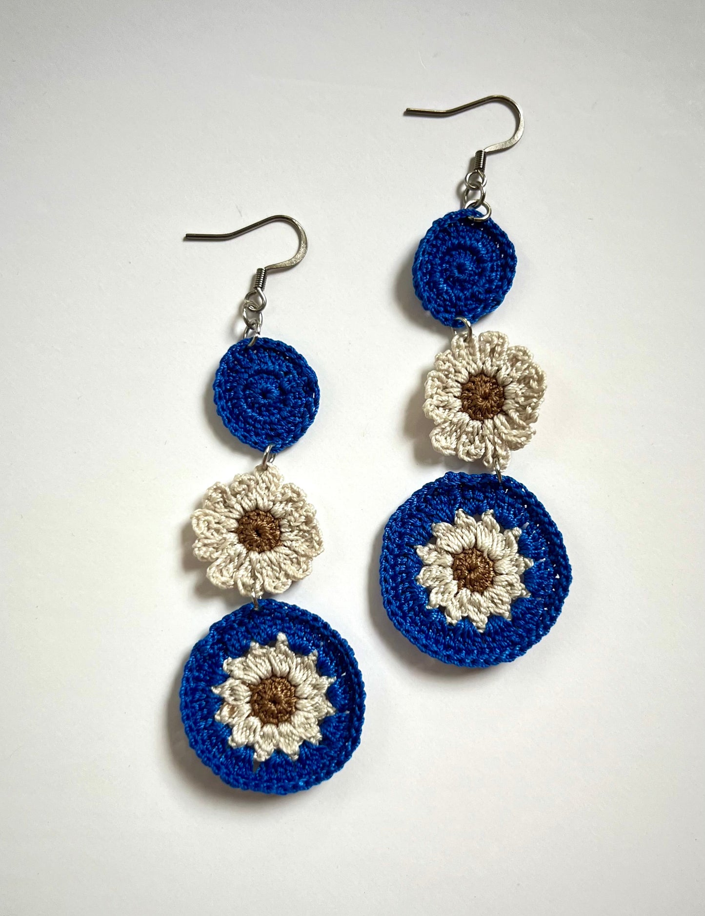 Orecchini floreali Bluet