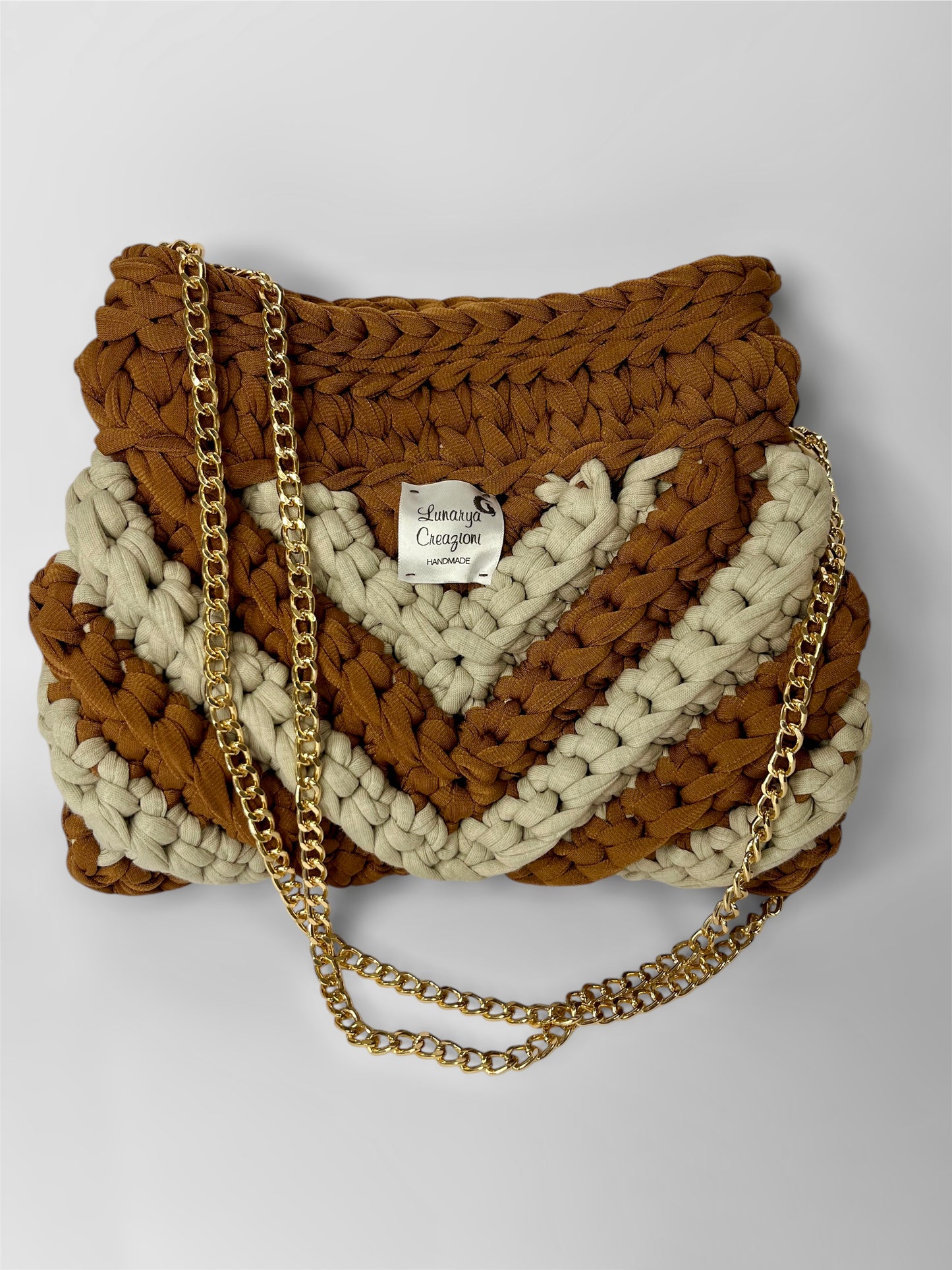 Borsa bicolore “SIENA”