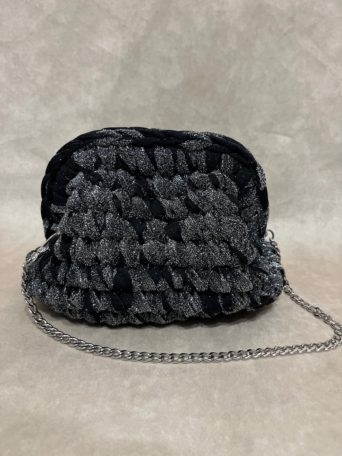 Borsa clutch glitter