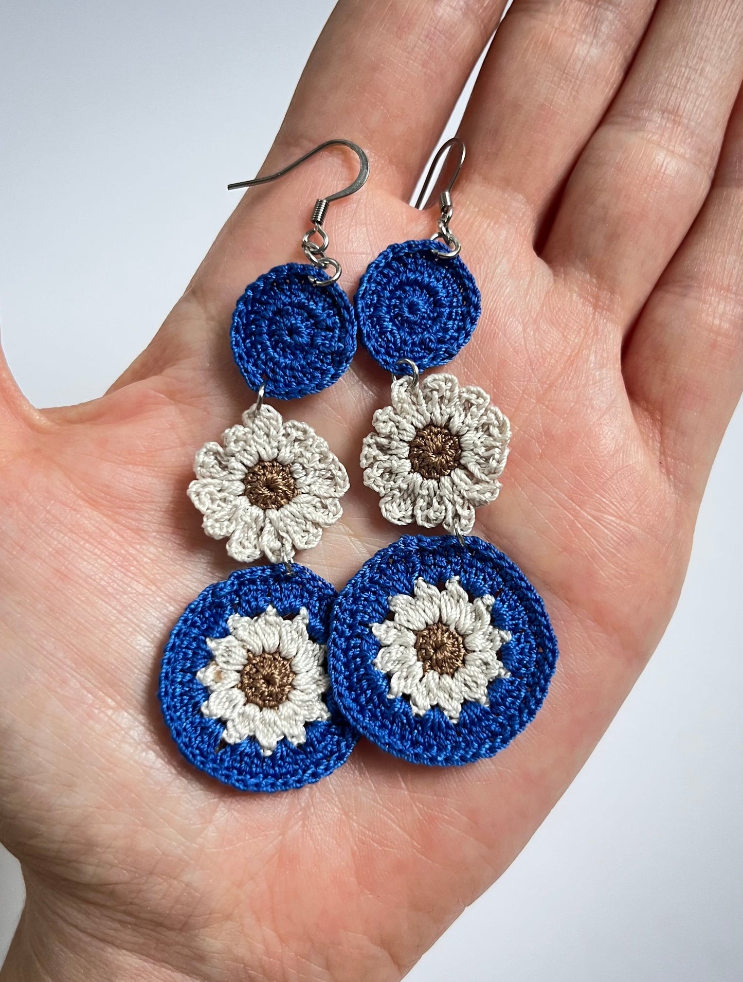 Orecchini floreali Bluet